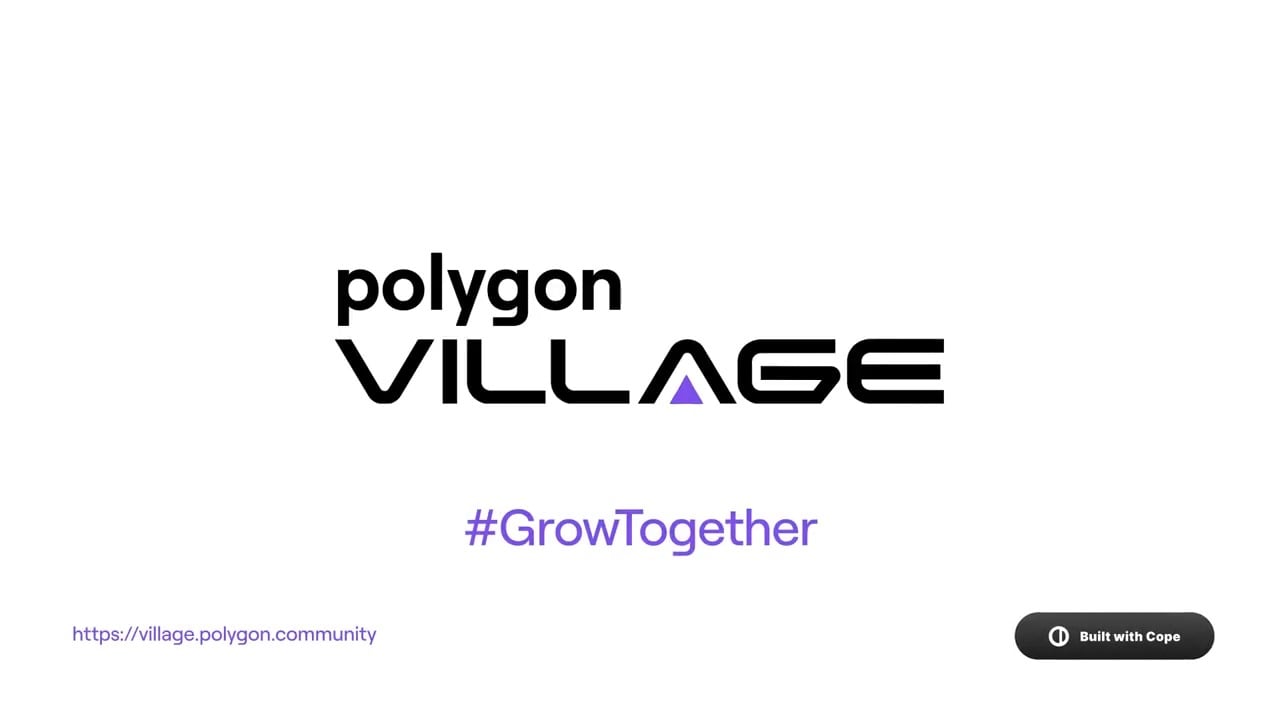 Logo for Polygon Village 