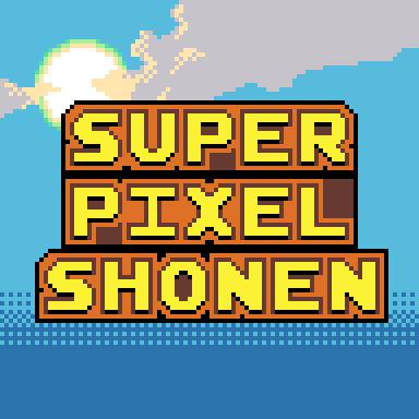 Logo for Super Pixel Shonen